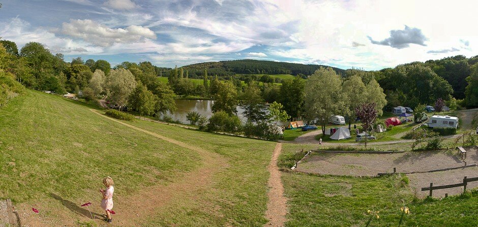 Camping l'Etang de la Fougeraie (Ni�vre,Morvan) : Panorama